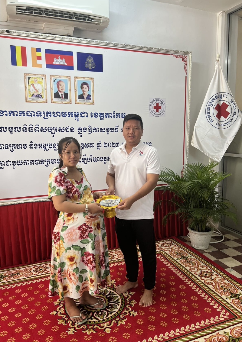 榮迪興 JDH 怡成 I-CHENG 柬埔寨怡成廠 紅十字會 Corporate Sponsorships ICRC